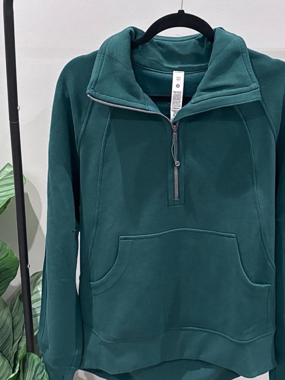 NWT Lululemon Storm Teal Scuba Jacket (XS/S) - Picture 4 of 4